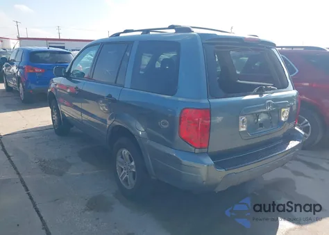 2005 Honda Pilot Ex-L from USA, damaged, VIN 2HKYF18705H556148